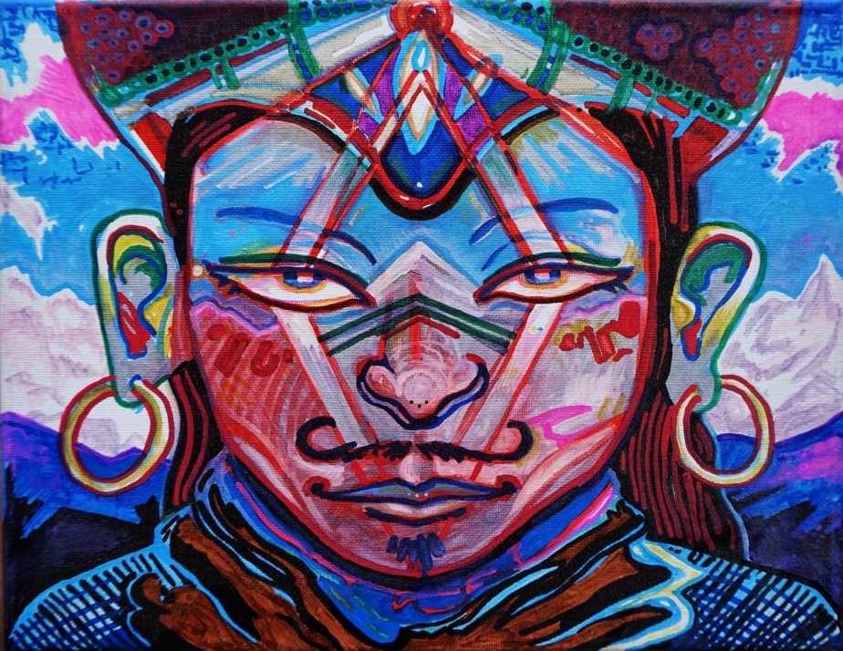 Padmasambhava Paint Pen&nbsp;Study