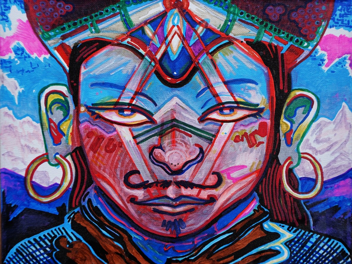 Padmasambhava Paint Pen&nbsp;Study